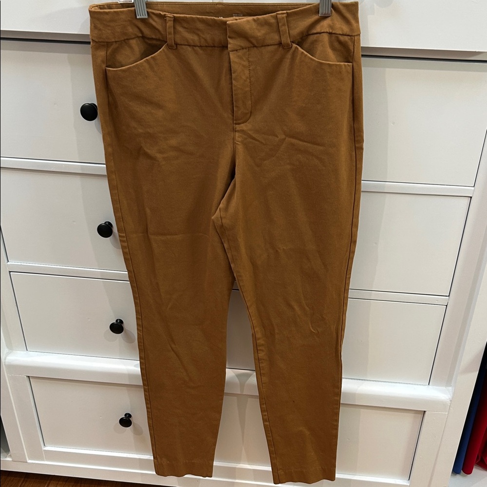 Old Navy Tan High-Rise Pixie Pants
